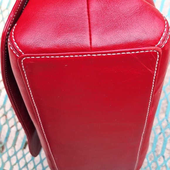 Vintage Like New! 2004 Red Wine color Coach. NºDO43-9570 - Picture 9 of 16